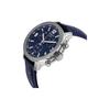 TISSOT PRC 200 Quartz Movement Men's Watches Watch 42mm Blue Dial Stainless Steel Case Leather Strap T055.417.16.047.00