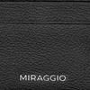Miraggio Noah Card Holder for Women | Cards Organizer with 4 Card Slots & 1 Cash Compartment | Compact Minimal Design- Black