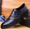 Classic Men's Oxford Shoes Elegantes Leather Formal Dress Footwear Comfort Business Office Shoes British Style Male Derby Shoes