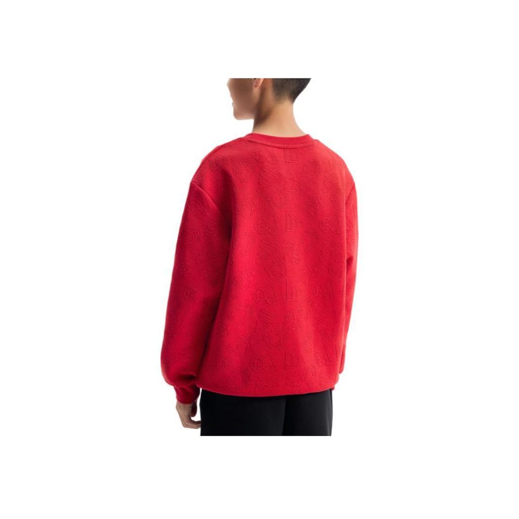 adidas Felpa girocollo in maglia per bambini Top KH0233