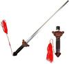 Tai Chi Kung Fu Martial Arts Magic Sword Retractable Sword for Exercises Performance Halloween (Stainless Steel)