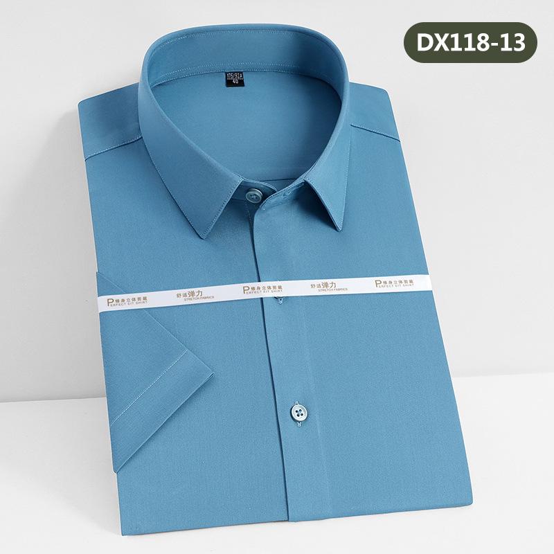 Unisex Bamboo Fiber Short Sleeve Shirt - Cool, Breathable & Iron-Free, Logo Embroidery Available