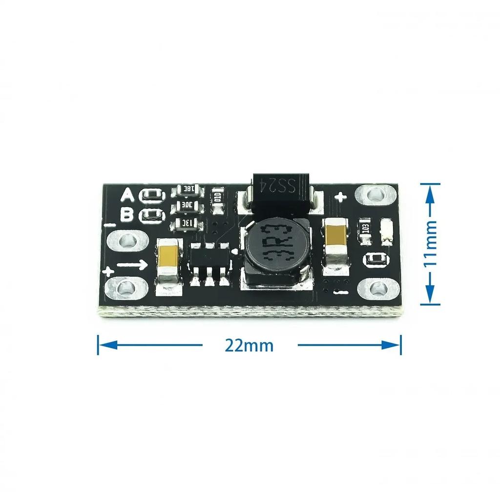 1pcs Mini DC-DC Boost Step Up Converter 3V 3.2V 3.3V 3.7V 5V 9V to 12V Voltage Regulator PCB Board Module can set 5V/ 8V/ 9V