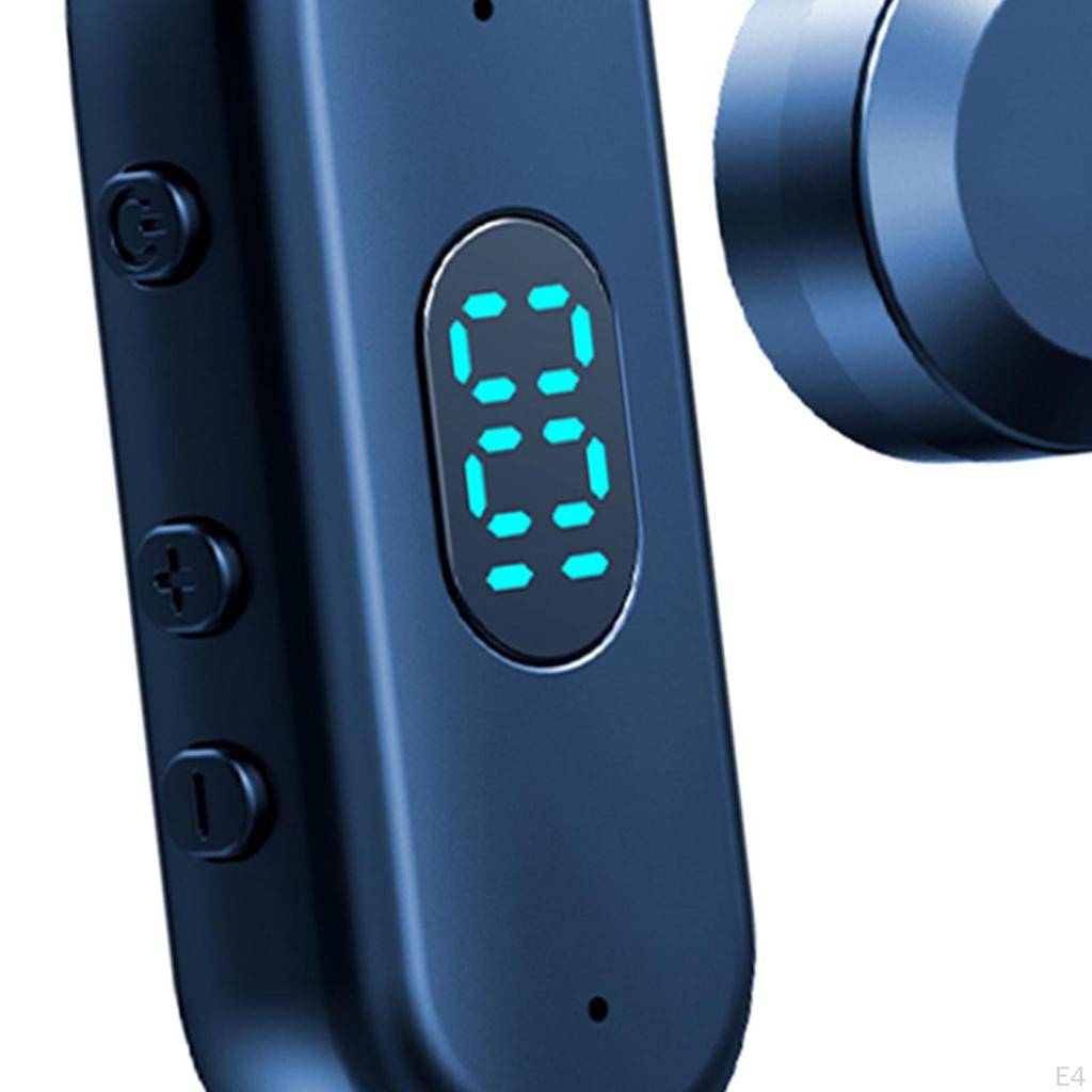 Clip on Cordless Headset Earbuds Earhook 5.3 Handsfree Long Standby Time Waterproof Open Ear