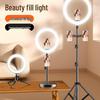Luz Facial Profissional para Streaming Móvel para Desktop, Fotografia de Beleza e Iluminação de Selfie.