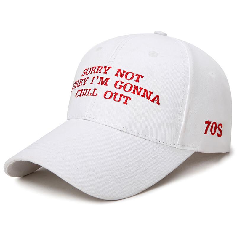 Muqingqing Autumn/Winter Letter Baseball Cap One Size