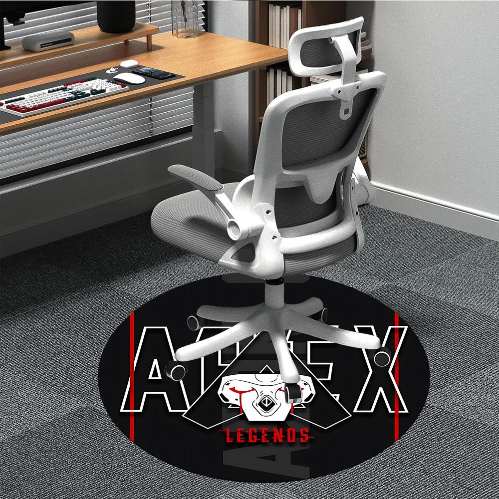 1pc Apex Legends Mask Chair Carpet for Office, Non-slip, Soft and Durable Office Rug, Perfect for Office yy251225078 80cm by 80cm