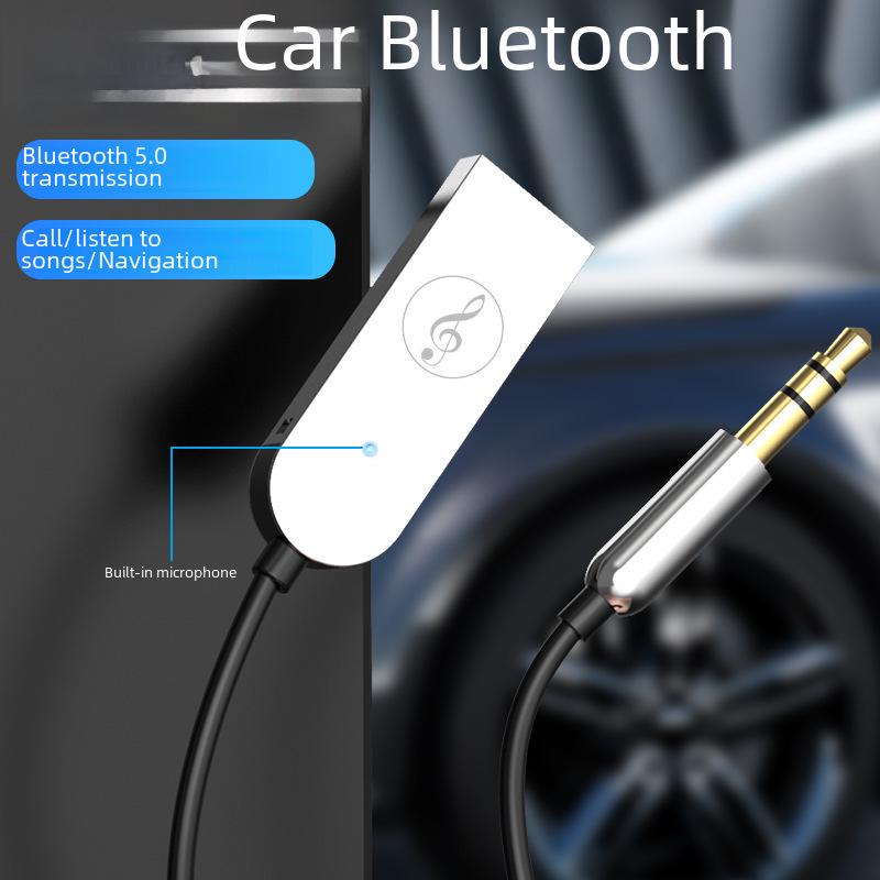AUX Bluetooth Car Audio Receiver with HD Call and Navigation