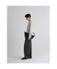 8seconds Pinstripe Wide Slacks Ash