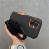 2 in 1 Thickened Hybrid Armor Bumper with Bracelet Wrist Strap Case For iPhone 16 Pro Max Plus 17Air Anti-slip Shockproof Cover