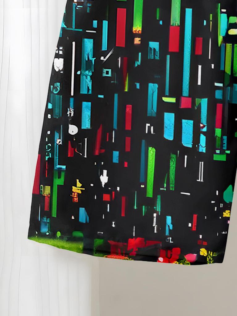 Children's Quick-Dry, Breathable Beach Pants: Loose-Fit with 3D Print for Summer and All Occasions.