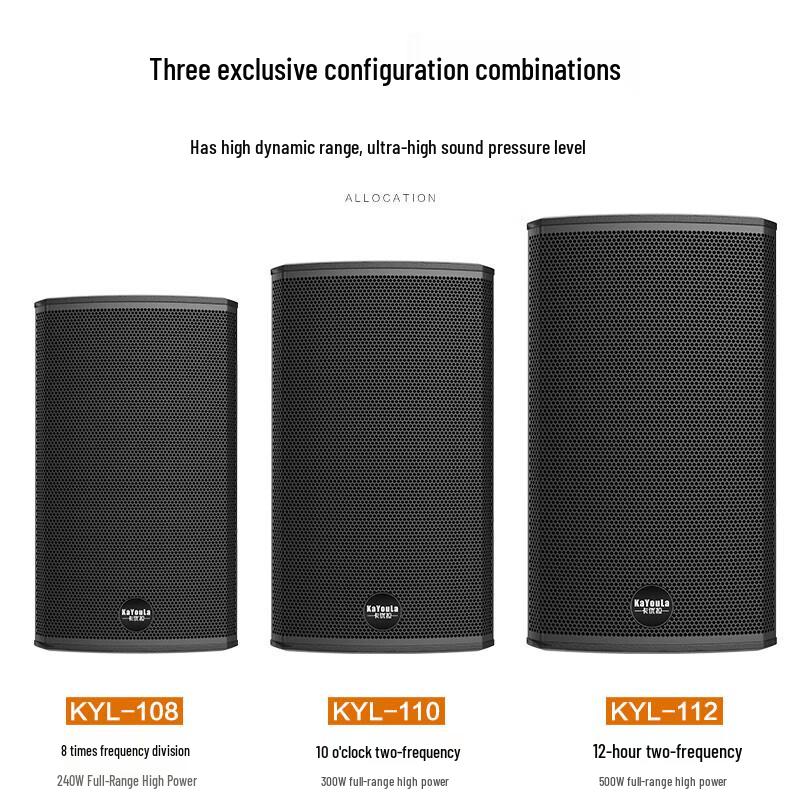 KaYouLa KYL-112 12-inch Professional Full-Range Speaker