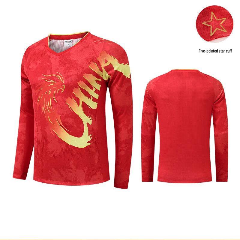 Children s Long Sleeve Table Tennis Uniform M