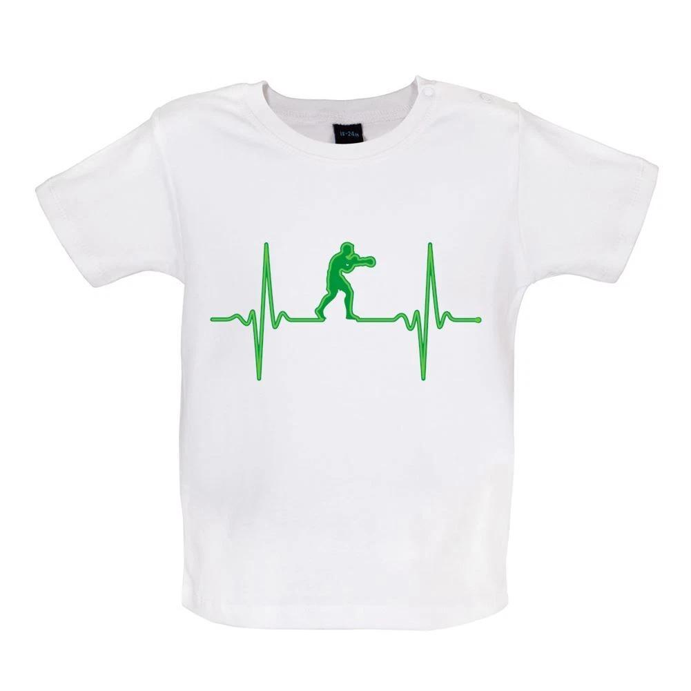 Heartbeat Boxing - Baby T-Shirt / Babygrow - Box Boxer Love Joshua Ring 100