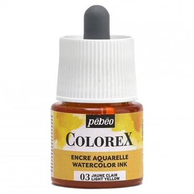 Watercolor Ink - PEBEO - Colorex - 45 Ml - Light Yellow - Mixed