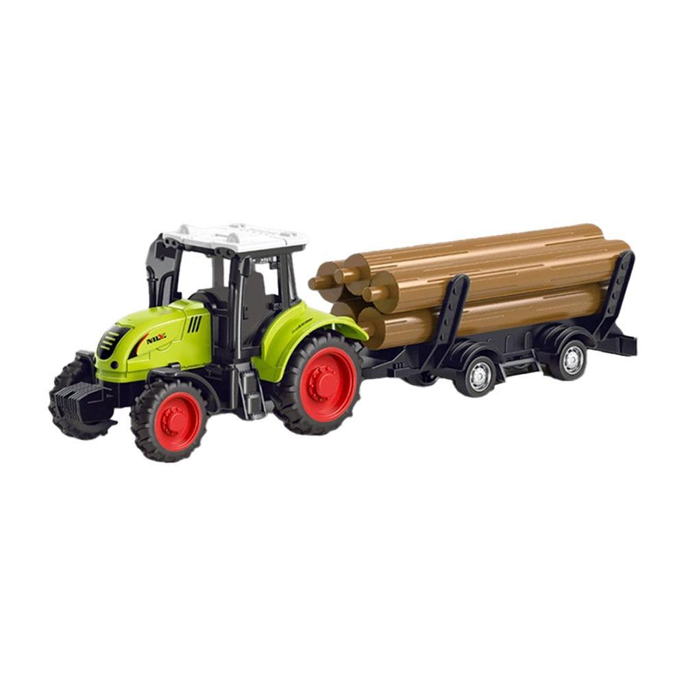 Simulations-Landwirtschaftsfahrzeuge Mini-Automodell Ingenieurfahrzeugmodell Traktor Ingenieurfahrzeug Traktor Spielzeugmodell für Kinder Geschenk