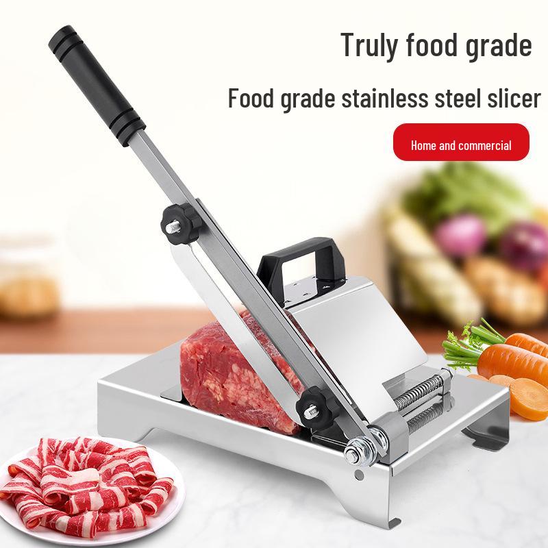 Multifunctional 430 Stainless Steel Slicer for Beef and Mutton Hot Pot