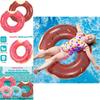 Kinder-Schwimmring mit dicker PVC-Konstruktion und Donut-Muster für Spaß im Pool