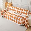 Chenille Boho Style Sofa Towel Dust-proof All-Season Universal for Living Room Camping Picnic Large Blanket Leisure Beach Towel