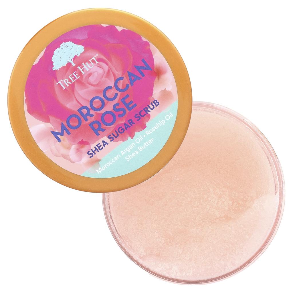 Shea Sugar Scrub, Moroccan Rose, 510G(18Oz)