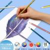 Roleness Metallic Colored 72 Professional Soft Metallic for Kids and Coloring with Pencil Sharpener Pencils, Colors, Oil-Based, Grade, Core, Colors,
