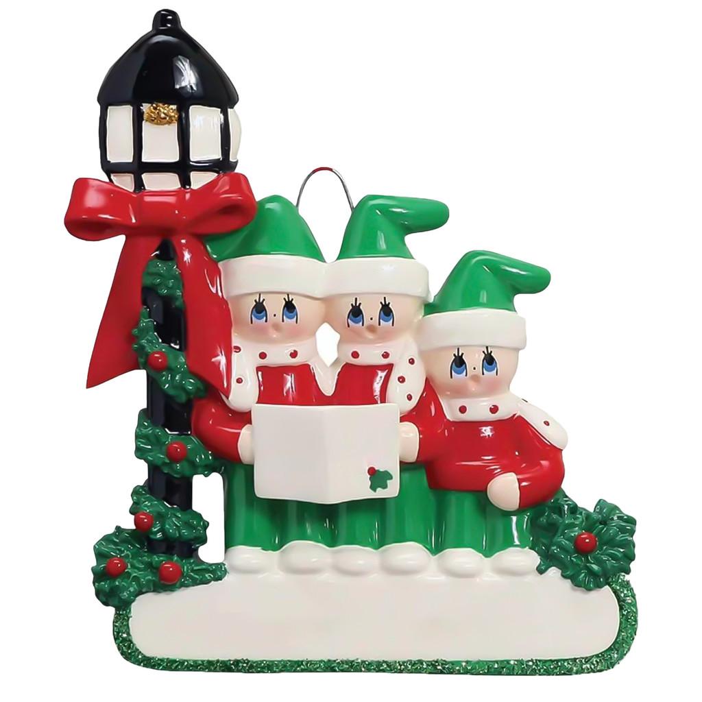 Charming Snowman Christmas Decoration Under Street Lamp For Festive Holiday Cheer