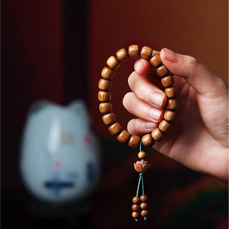 Fast Delivery Natural Fragrance Bracelet Attractive Exquisite Gift Perlenbesetzt Lightweight Jewellery Wooden Bead Bracelet