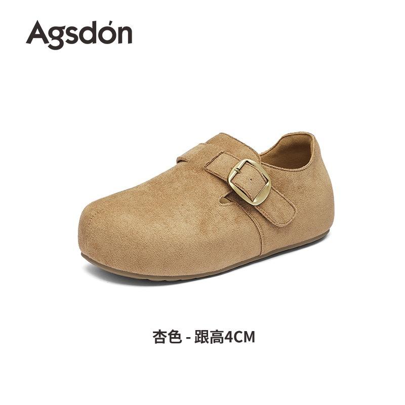Fleece Muller shoes women's new winter all-inclusive platform cotton shoes, one pedal snow fluff shoes