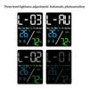 Temperature Digital LED Clocks Multi-functional Display Table Clock  for Bedroom