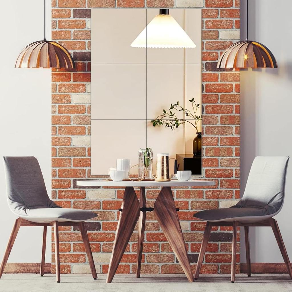 Unbreakable Acrylic Mirror Non-Glass Shatterproof Mirror Full Length Wall Gym for Home Mirror Frameless Home Fitness Mirrors