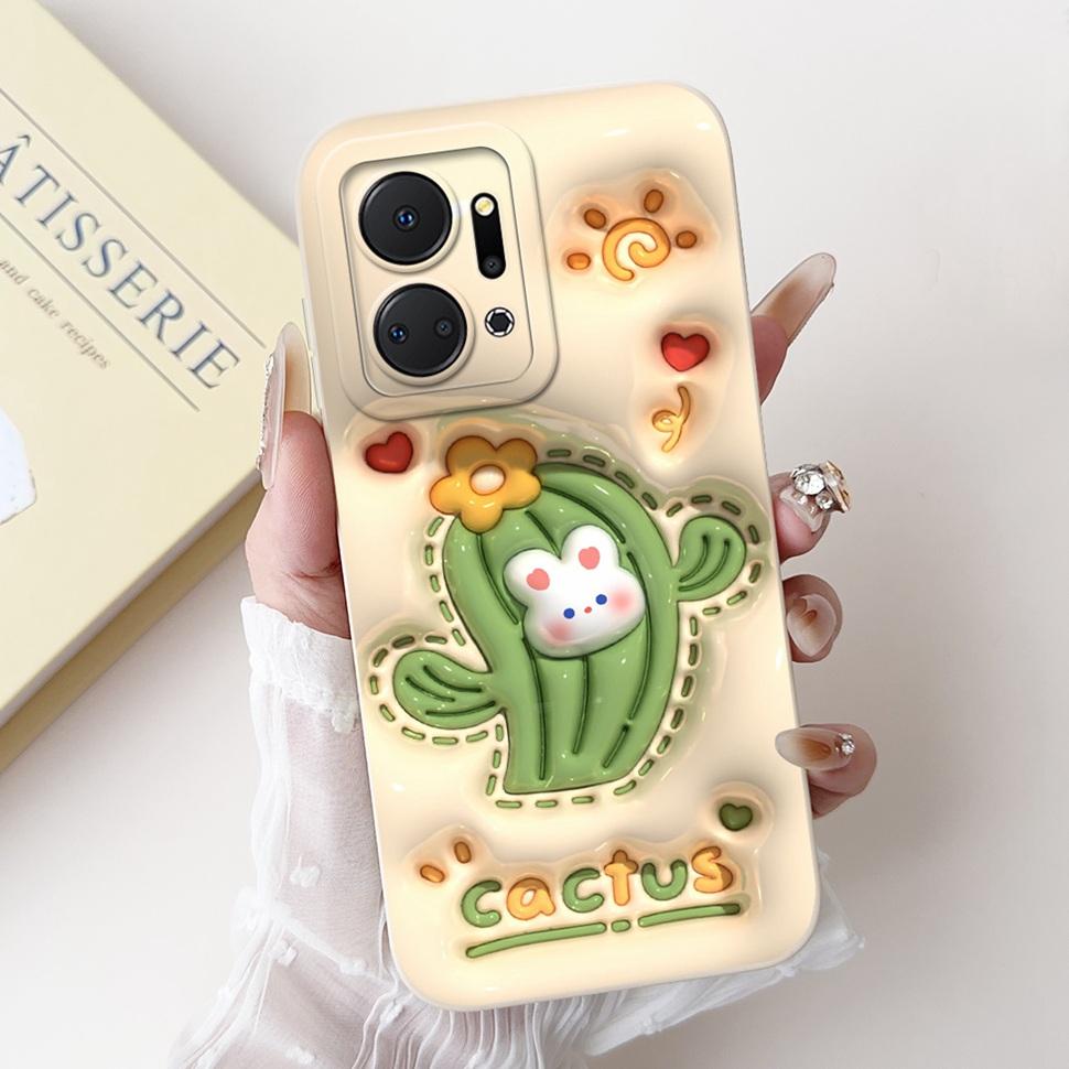 Luxury Painted Cover For Honor X7a 4G Case 2023 Silicone Soft Fundas Phone Case For Honor X7A X 7a HonorX7a Coque Capa