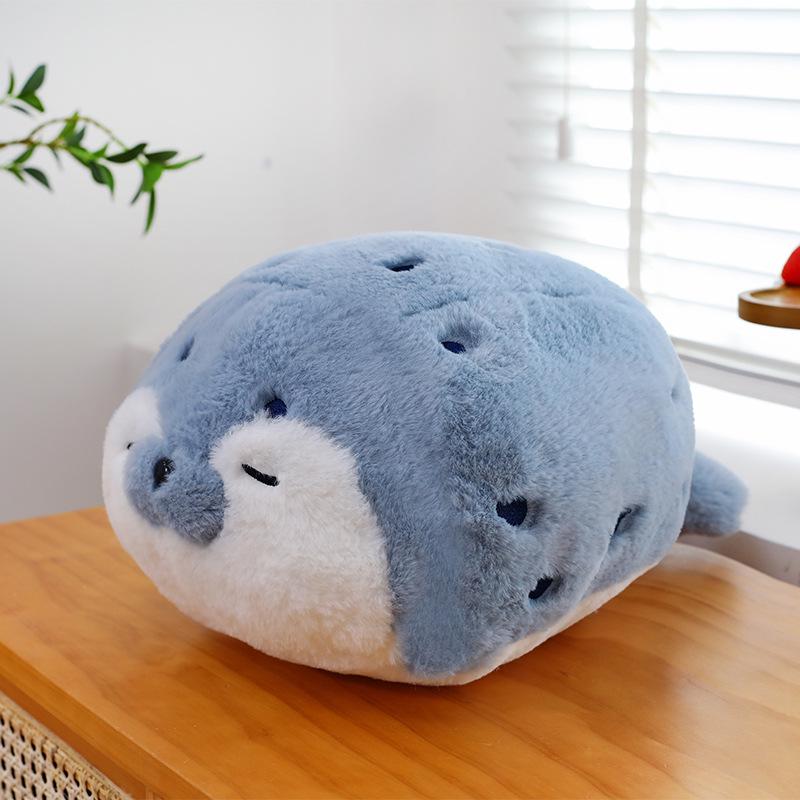 Super Soft Large Sea Otter Plush Pillow - Cute Bed Backrest & Sleeping Toy