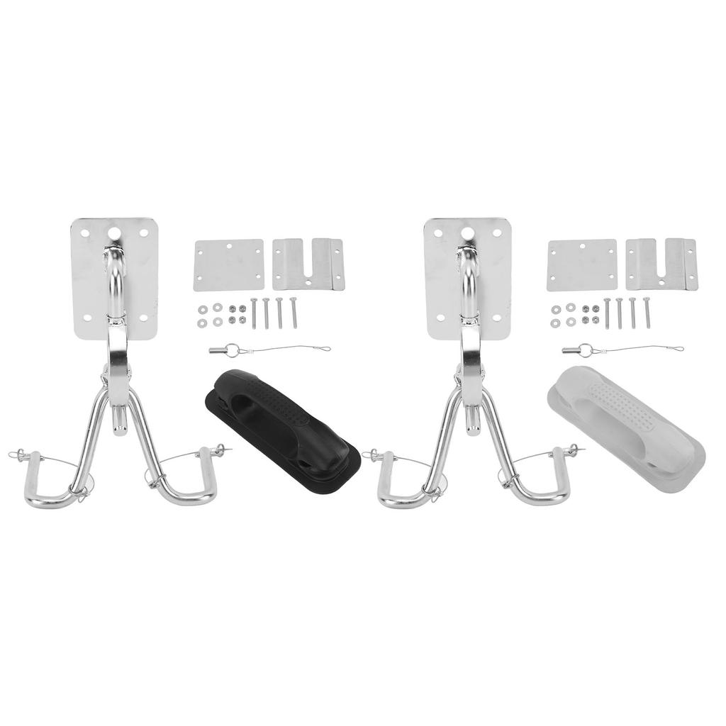 Instant Lock Snap Davits 110kg Load Capacity Convenient Sturdy Quick Release Snap Davits Set  Rust Proof for Yachts