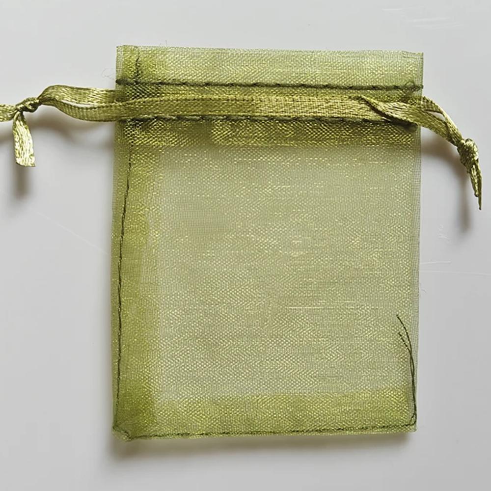 10/100pcs Organza Gift Packaging Bag Multi-color Candy Jewelry Storage Bag Wedding Christmas Party Decoration Gift Pouches