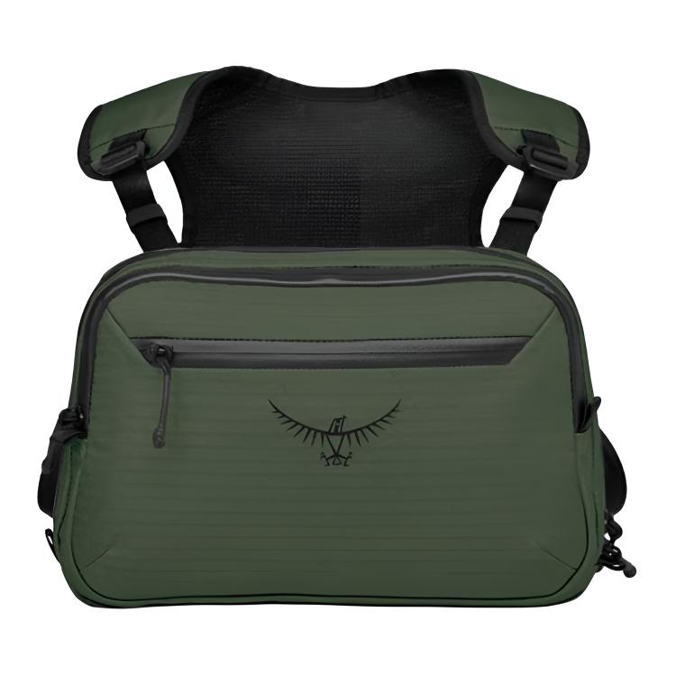 New OSPREY Nylon Sling Bag Regular Unisex Army Green 10101393254160
