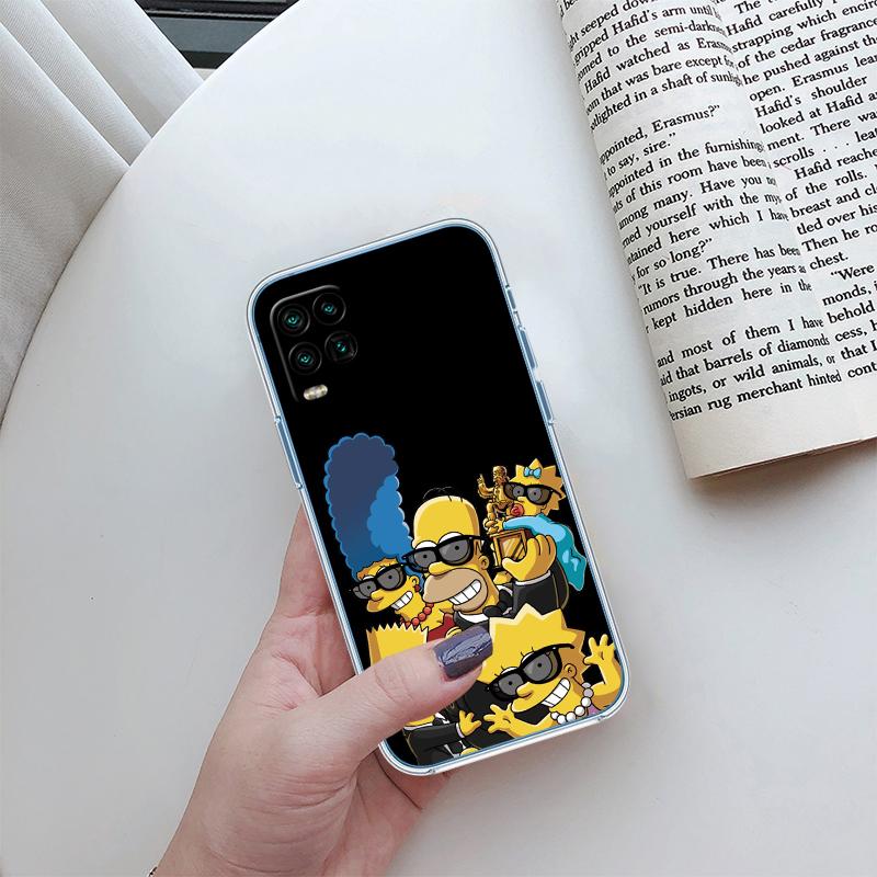 S-Simpsons-Art Transparent Phone Case for Motorola Moto G7 G8 G9 G84 G85 G73 G24 G15 Z2 Play Power Plus