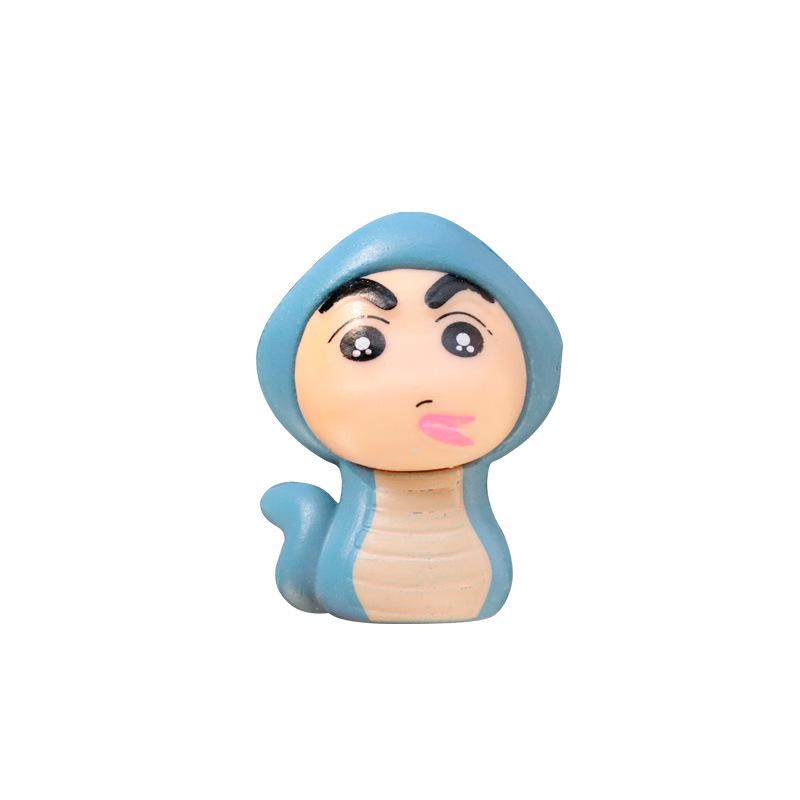 Q Version Cartoon Zodiac Shin-chan Animal Series: Creative Desktop and Car Ornaments