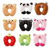 Breathable Travel U Shape Neck Pillow Lightweight Compacts Cartoon Animal Cushion For Airplanes Car And Office Comfort