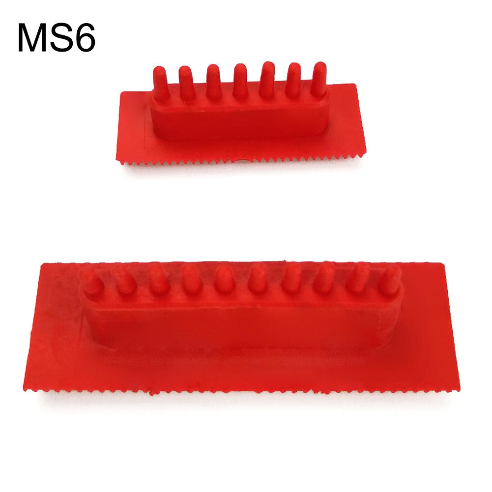 Buy 2pcs DIY Wood Graining Tool Kit Rubber Graining Pattern Stamp Imitation Wood Grain Paint