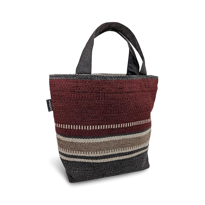 

[Out Style] tote bag imported fabric Smaller Made of cloth (Nicaro red)