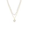 2023 Double-Layer Retro Pearl Necklace for Women - Luxury High-End Design Clavicle Chain