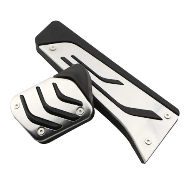 Car Pedals Kit for BMW X5 X6 F15 F16 E70 E71 E72 2008 - 2018 AT Accelerator Gas Brake Footrest Pedal Cover LHD Stainless Steel