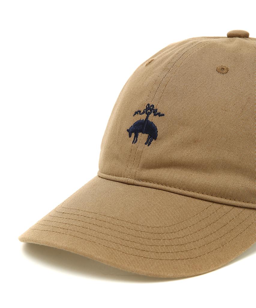 BROOKS BROTHERS [Unisex] Cotton Logo Baseball Cap (Beige) (Bbacmm7315Zes)