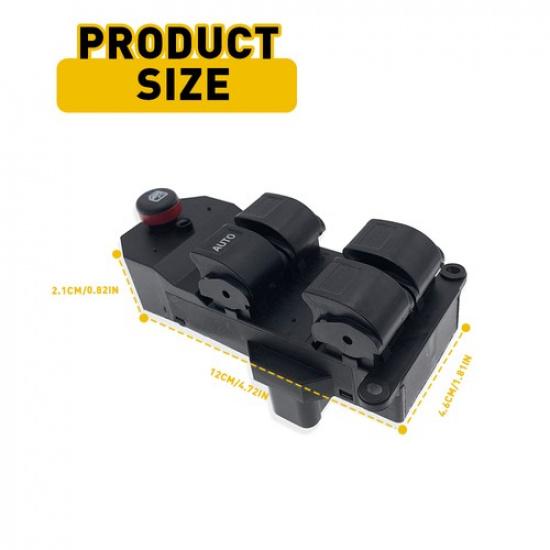 Master Power Window Door Switch 2001-2005 For Honda Civic Sedan 1.7L 4-Door US