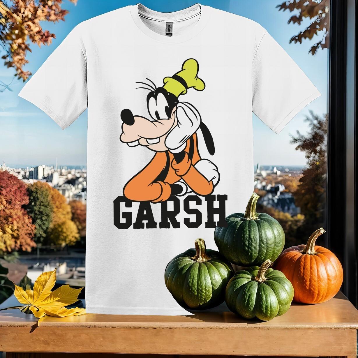 Disney Mickey and Friends Garsh T-shirt T shirt Men Women Unisex Tshirt SY202 XXXXL