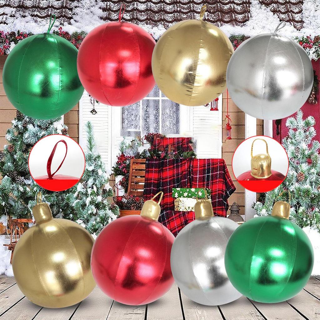 Christmas Inflatable Ball ,Christmas Party Balloon, Funny Props Giant for Garden
