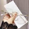 Rimless Photochromic Sunglasses Men Women Luxury Eyeglasses Trendy Outdoor Anti-Uv Color Changing Glasses