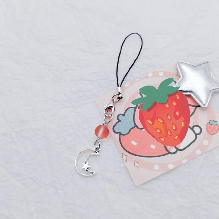 Beaded Strap Phone Chains Women Chain Cellphone Pendant Phone Chains Anti-Lost
