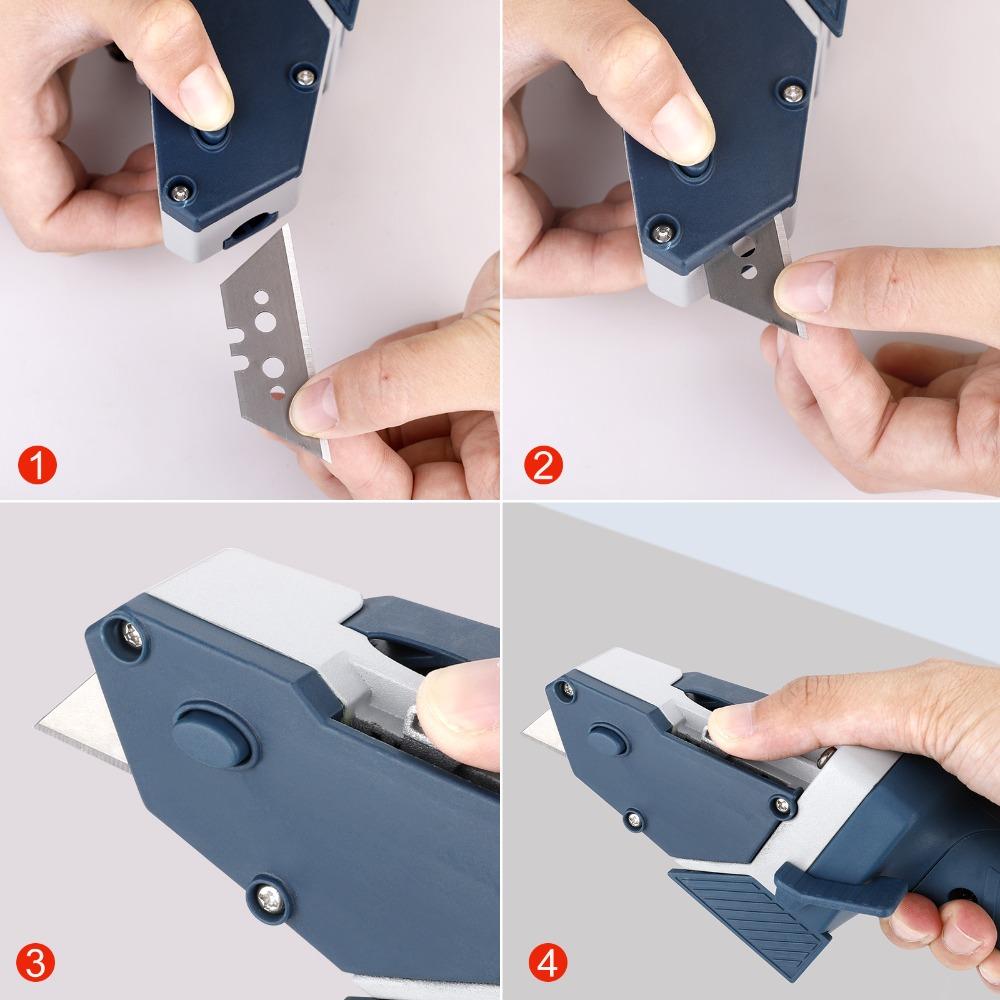 Alloy Material Gypsum Board Cutter All-in-one Hand Tool Cardboard, Hardie Board, and Ceiling Tiles