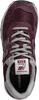 Sneakers New Balance 574 (ML574EVM) burgunderrot/weiß